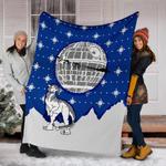star wars christmas ugly christmas custom blanket home decor 0