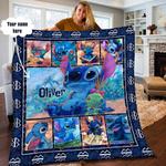 stich adore personalized stitch family lilo and blanket quilt 0