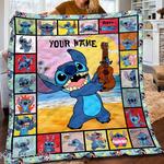 stitch personalized ohana means family lilo and blanket quilt 0