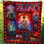 stranger things blanket for fan eleven mike wheeler dustin henderson 0