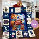 the aristocats birthday gifts christmas quilt blanket 0