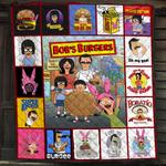 the bobs burgers characters quilt blanket 0