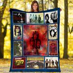 the doors blanket rock band quilt 0