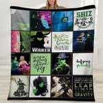 the musical wicked movie lover blanket 0