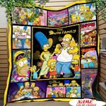 the simpsons homer simpson quilt blanket 0