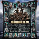 the walking dead anniversary blanket 0