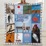 tom hanks is forrest gump classic movie blanket 0