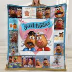 toy story mr mrs potato head blanket 0