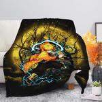 zenitsu demon slayer moonlight premium blanket 0